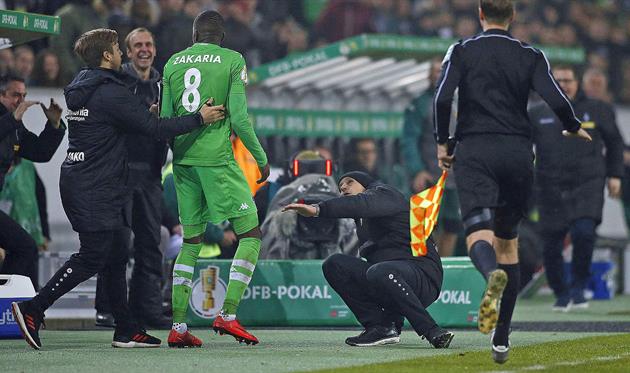 Хайко Херрлих (на газоне), dfb.de