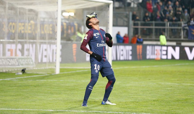 Неймар празднует свой гол, twitter.com/PSG_inside