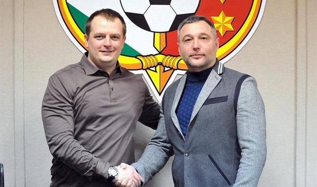 Александр Фундерат (справа), фото ФК Ворскла