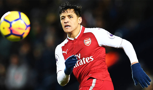 Алексис Санчес, arsenal.com