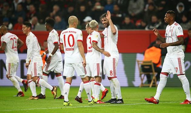 Бавария обыграла байер, getty images