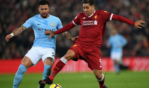 Кайл Уокер и Роберто Фирмино, Getty Images