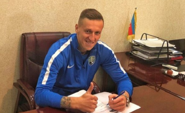 Сергей Литовченко подписал контракт с Кяпазом