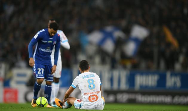 Марсель - Страсбург, фото: twitter.com/OM_Officiel