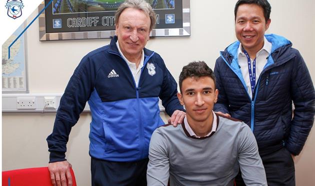 Марко Груйич, фото ФК Кардифф Сити