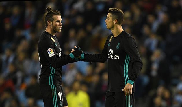 Гарет Бэйл и Криштиану Роналду, getty images