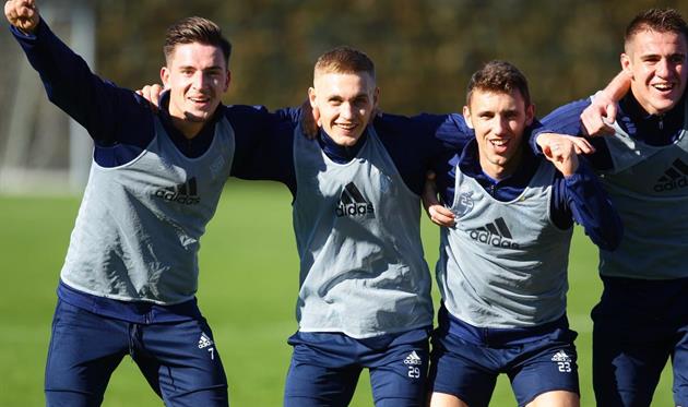 Беньямин Вербич (слева) дебютирует в составе Динамо, фото ФК Динамо