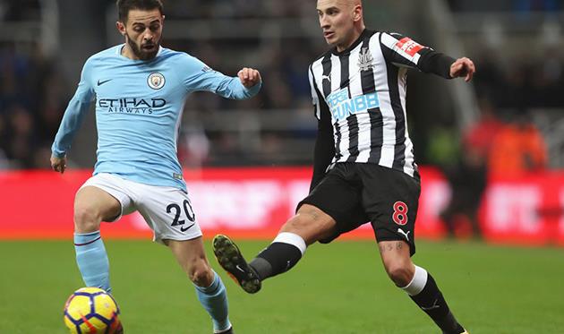 Ньюкасл - Ман Сити, getty images