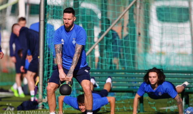 Тамаш Кадар готовится к весенней части сезона в составе Динамо, фото ФК Динамо