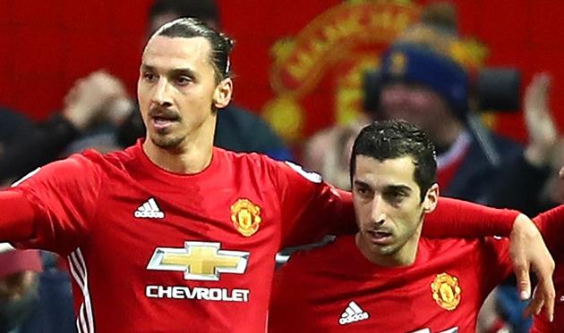 Златан Ибрагимович и Генрих Мхитарян, Getty Images