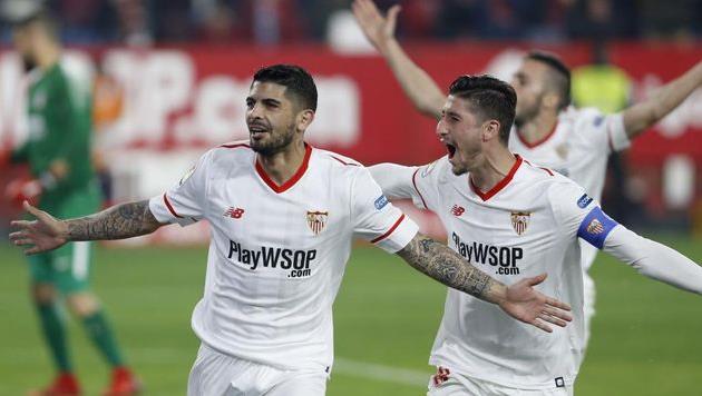 Эвер Банега, twitter.com/SevillaFC