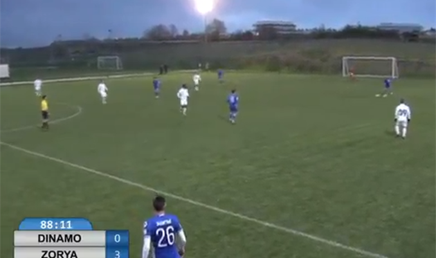 Заря разгромила Динамо Тбилиси