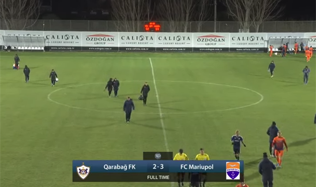 Мариуполь — Карабах 3:2 Видео голов и обзор матча