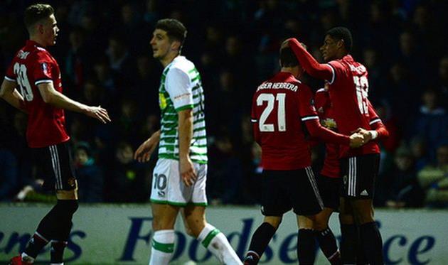 манчестер юнайтед вышел в следующий раунд кубка англии, getty images