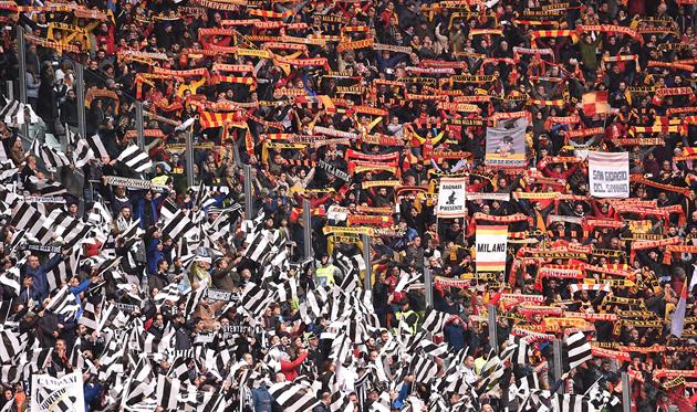 Болельщики на матче Ювентус - Беневенто, Gettyimages