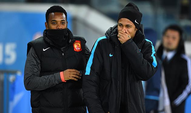 Робиньо и Неймар, Getty Images