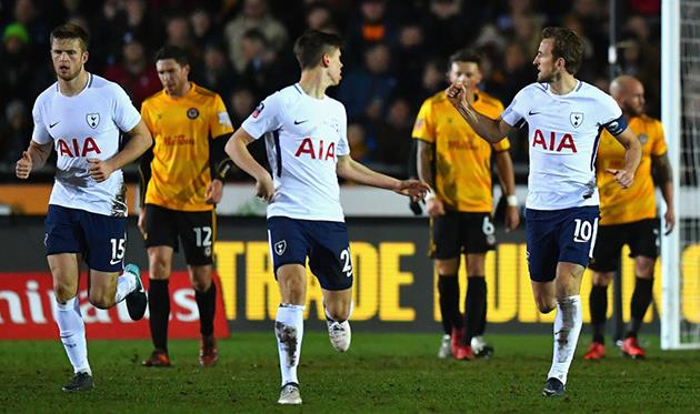 Ньюпорт - Тоттенхэм, getty images