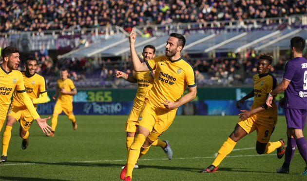 Верона сотворила сенсацию, разгромив Фиорентину во Флоренции, фото ФК ВЕ=ерона