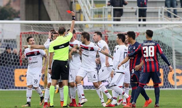 22-й тур Серии А изобиловал неоднозначными судейскими решениями, Getty Images