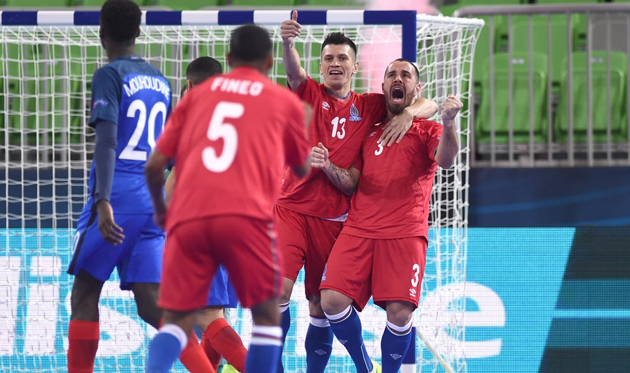 Азербайджан обыграл Францию, uefa.com
