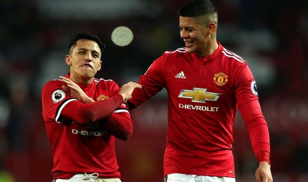 Алексис Санчес и Маркус Рохо, Getty Images