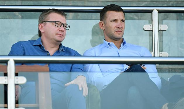 Палкин и Шевченко, фото ФК Шахтер