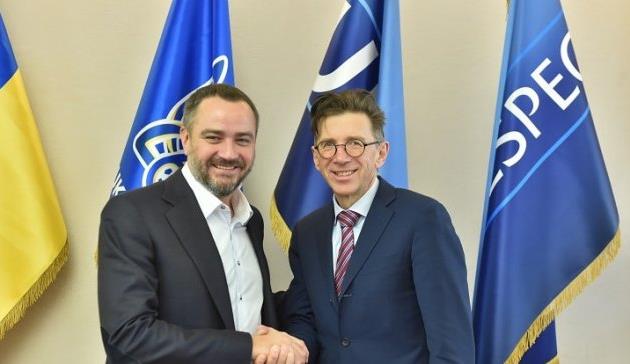 Мартин Каллен и Андрей Павелко, ФФУ 