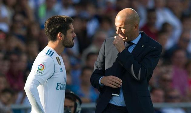 Иско и Зидан, getty images