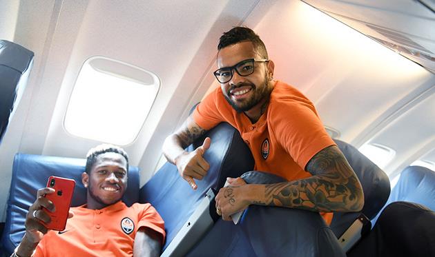 Фред и Дентиньо, фото фк шахтер