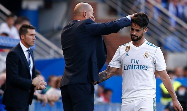 Зинедин Зидан и Иско, getty images