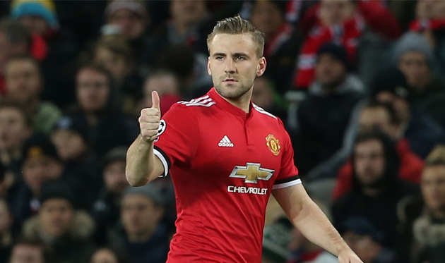 Люк Шоу, manutd.com