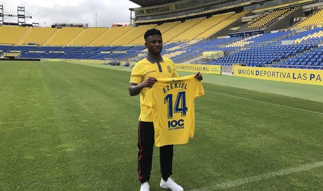 Имо Эзекиель, фото ФК Лас-Пальмас