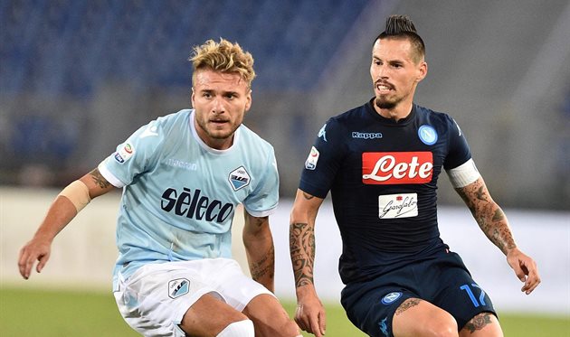 Наполи - Лацио: стартовые составы команд