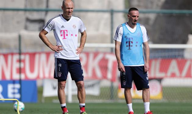 Арьен Роббен и Франк Рибери, Getty Images