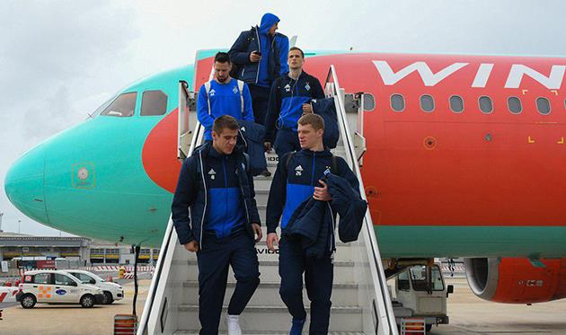 Динамо прилетело в Рим, а ты лети на канал Football.ua