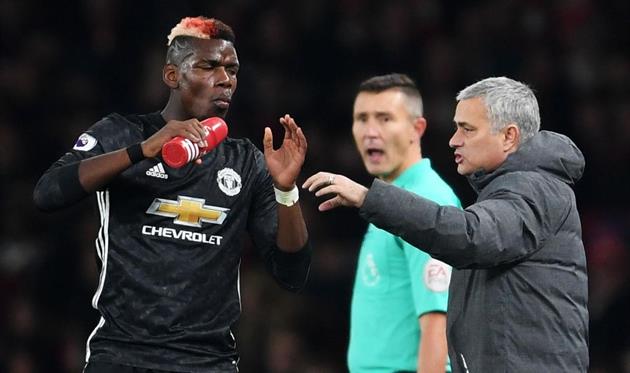 Погба и Моуриньо, getty images