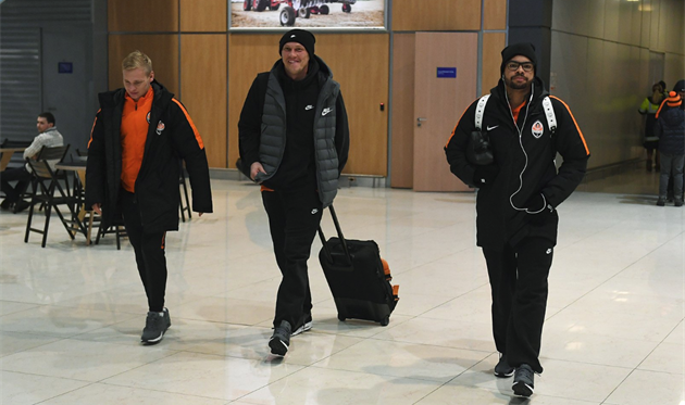 Шахтер прибыл в Харьков на матч с Черноморцем, фото ФК Шахтер