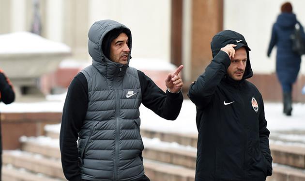 Паулу ФОнсека и Игорь Дуляй, фото фк шахтер