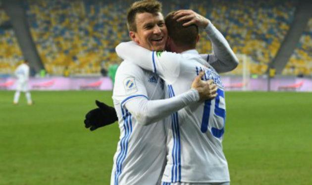 Руслан Ротань (слева), ФК Динамо Киев