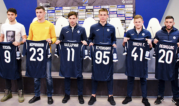 Олимпик представил новичков клуба