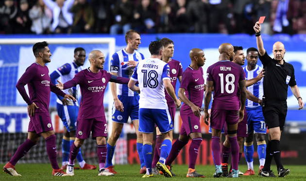 Уиган - Манчестер Сити, Getty Images