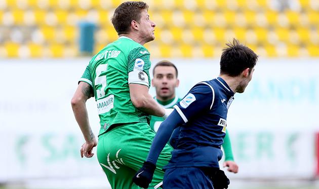 Андрей Нестеров (слева), ФК Карпаты