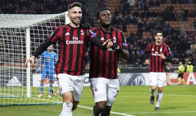 Фабио Борини забил единственный гол в матче, twitter.com/acmilan