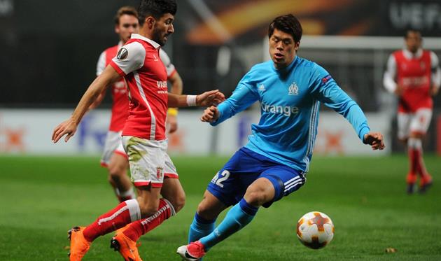 Брага - Марсель, фото: twitter.com/OM_Officiel