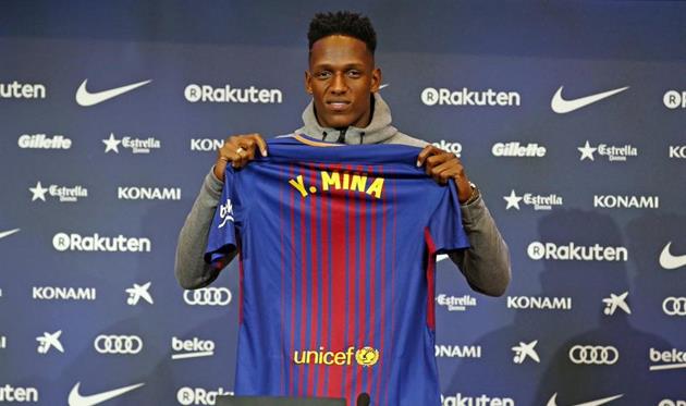 Йерри Мина, фк барселона