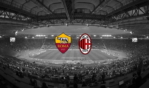 Рома - Милан, фото: twitter.com/OfficialASRoma
