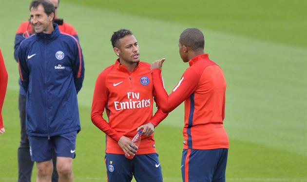 Неймар и Килиан Мбаппе, Getty Images