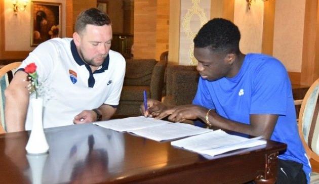 Александр Бабич и Джойским Дава, ФК Мариуполь