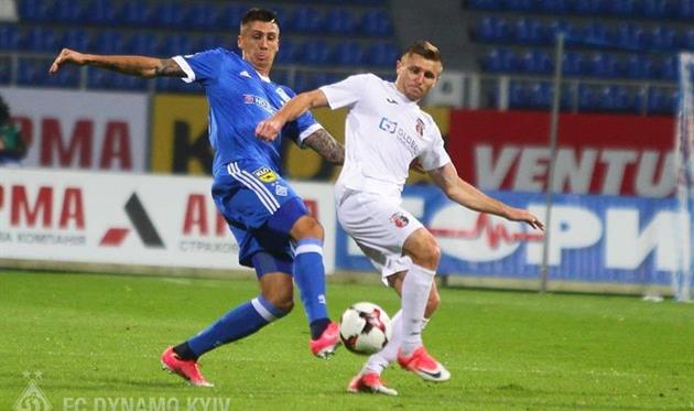 Михаил Сергийчук (справа), фото ФК Динамо