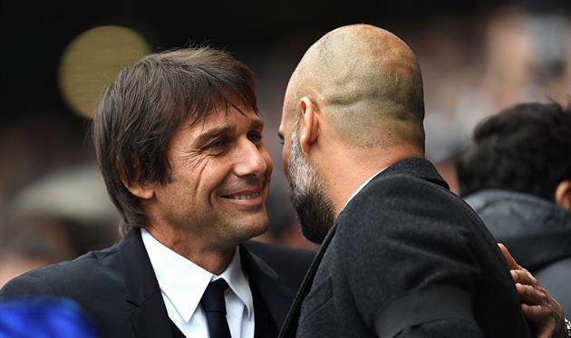 Антонио Конте и Хосеп Гвардиола, Getty Images